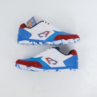 รองเท้าฟุตซอล Breaker (BK1230) หน้าหนังกลับ พื้นลายหินอ่อน แถม 1 Socksy ขาว [ฟรีถุงเท้ากันลื่น]