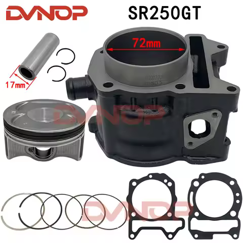 LONCIN VOGE Motorcycle Accessories SR250GT TX250 LX250T Scooter Cylinder Block Piston Ring Sleeve Cy