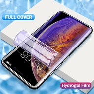 Samsung Galaxy S23 S22 S21 S10 S9 S8 Plus hydrogel film phone screen protector For Samsung Galaxy S23 S22 S21 Note 20 10 9 8 Ultra Anti Blue Light soft full cover