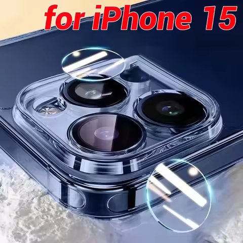 Ultra Thin Camera Lens Protector for iPhone 15Pro 15ProMax 9H Hardness Tempered Glass for iPhone 15 