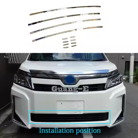 Car Front Bumper Lower Grille Trim Grill Exterior Accessories For Toyota Noah Voxy 80 Series 2015 20
