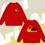 เสื้อสเวตเตอร์คอกลม/เสื้อสเวตเตอร์มีฮู้ด Ari Football Jersey ฮู้ดแขนยาว Cotton Fashion ฮู้ด Graphic 