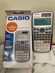 #搬家出清#CASIO 工程用計算機 fx-991ES PLUS