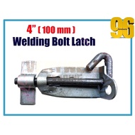 Welding Door Pad Lock 4" Besi Black/4"Gold & 6"Gold