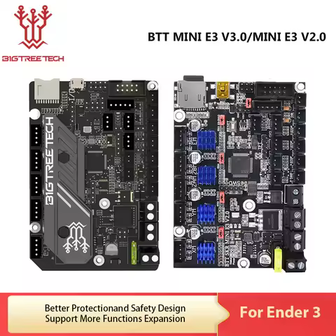 BIGTREETECH SKR MINI E3 V3.0 3D Motherboard MINI E3 V2 TMC2209 3D Printer Accessories For Ender 3 Up