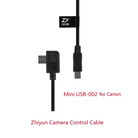 Zhiyun Camera Control Cable Mini USB to Mini USB Cable ZW-Mini-002 for Canon 5D2/5D3 Camera Accesori