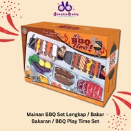 [ DINATA Baby ] Complete BBQ Toy Set Grilled/ BBQ Play Time Set