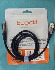 Toocki 66W 6A 2M 數顯超級快充數據線 USB to Type C Super Fast Data display W Charging Cable