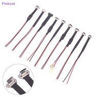 Pinkcat Type-C USB Connector FPC 2Pin 3Pin W/ Resistor R1 Soft Flat Cable Male Charging Cable Fast C
