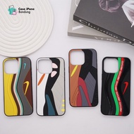 Case iphone 7/8/X/11/12/13/14/15 Pro Max Motif Pattern 3D Image Nike Shoes Softcase Stylish TPU Ip