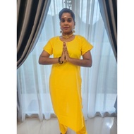 READY STOCK Plus size Thaipusam paalkudam dress Women kurtis with pant    S to 5xl