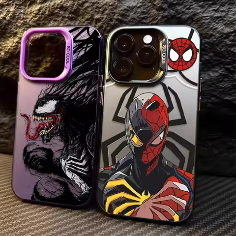 Dark Venom Spider Man Case for Samsung Galaxy A26 A36 A56 A25 A35 A55 A34 A54 A13 A33 A53 5G A06 A16