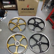 Sport rim kayama gto22 fg505 5 batang honda wave125 w125 wave100r(depan disc) wave 125 wave 125s wav