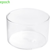 EPOCH Serving Bowls, Round Shaped Transparent Pudding Cup, Mini Glass Candy Dishes Ice Cream
