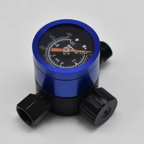 Original Auarita Italco Premium Spray Gun Pressure Regulator Spray Tool Air Regulator with Gauge Spa