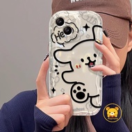 Running Pachacco Clear Phone Case For OPPO A3X A3 4G A3 Pro 5G A40 F27 Find X8 Pro Reno 12F Cute Cas