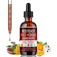 RedYeastRiceCholesterolCleanse|CitrusBergamotRedYeastRicewithCoq10LiquidDrops|CholesterolSupport,Hea