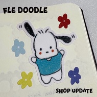 FLE DOODLE JOURNALING DECO STICKER SHEET/