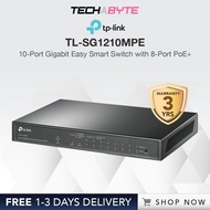 TP-Link TL-SG1210MPE | 10-Port Gigabit Easy Smart Switch with 8-Port PoE+