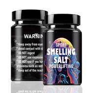 Smelling salts Refreshing Sniffing Salt for Fitness, Strength, Weightlifting, and Physical Performan