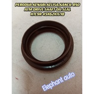 PERODUA KENARI,KELISA,KANCIL 850 ATM DRIVE SHAFT OIL SEAL HTC9R 45X62X11/18