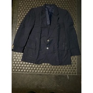 VENETO ITALY NAVY LUXURY BRANDED BLAZER JACKET