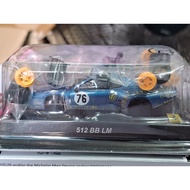 KYOSHO 1/64 - FERRARI RACING 512 BB LM NO. 76