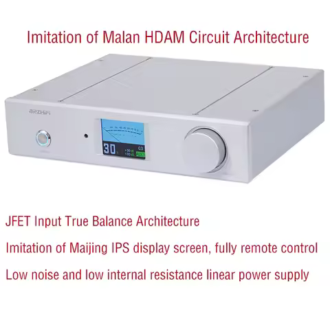 Reference Malan HDAM Circuit HI-END Fully Balanced High-end Preamplifier with Remote Control Home Hi