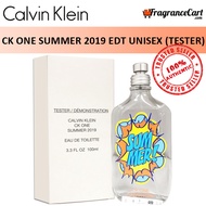 Calvin Klein cK One Summer 2019 EDT for Unisex (100ml Tester) Men Women Eau de Toilette 1 White [Brand New 100% Authentic Perfume/Fragrance]