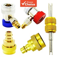 Lichamp Car A/C R1234YF R134A Adapters, AC R134 R1234 R 134A 1234YF Quick Couplers Connectors Kit