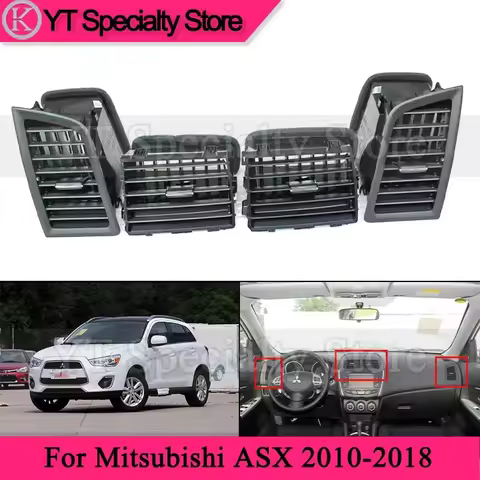 Kamshing 1pc Air Conditioner Outlet For Mitsubishi ASX 2010-2018 Instrument Panel Air Outlet Air Con