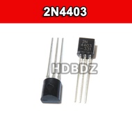 30~100pcs 2N4403 TO-92 4403 0.6A 40V Low Power NPN Crystal Triode IC