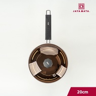 JAYA MATA SUS304 Stainless Steel Saucepan with Lid – 18 cm / 20 cm (JM381) | Official Online Store E