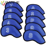 RAPEJE Golf Club Cover Iron pole cover Golf Putter Sports Neoprene Golf Head Cover 10pcs 3,4,5,6,7,8