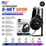 Liquidation of genuine G-NET GH106 RGB 7.1 full-size headphones, type 1, very good price