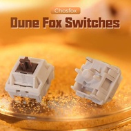 Chosfox DUNE FOX Linear Switches Keyboard Mechanical Switch 5 Pin Hot Swappable Mechanical Switches 