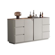 Nordic Minimalist Sideboard Cabinet Multifunctional Large Capacity grey Porch Nordic cabinet storage