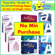 PaperOne A5 Printing Paper / A3 Printing Paper / A4 Double A Printing Paper - 70gsm / 80 gsm / 100gs