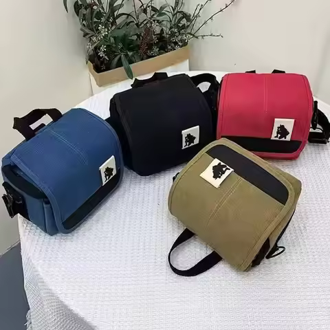 Travel Camera Bag For Canon R100 R10 R50 R8 R7 RP 250D 200D M200 M50 SX70 SX60 Ni DSLR Camera One Sh