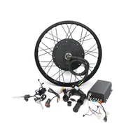 QS205 V3 MTB Powerful Rear Wheel 72V5000W Hub Motor Electric Bike Ebike Conversion Kit with Colorful