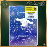 DAISO Cinnamoroll B6 Monthly Planner Oct 2026-Dec 2027 13.3×19cm Schedule Book