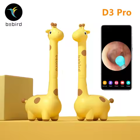 Ear Cleaner Bebird D3 Pro Wax Removal Cleaning Tool 8 Mega Precision Wireless Otoscope IP65 Waterpro