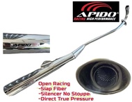 Exhaust APIDO KRISS110 KRISS-2 EXHAUST Open Standard Racing APIDO KRISS110 KRISS2 kriss 110 2 exzos 