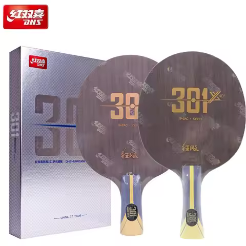 Original DHS Hurricane 301X H301-X Table Tennis Blade 5 Wood 2AC Professional Offensive Ping Pong Bl