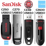 ☒ↂSANDISK Cruzer Blade CZ50/CZ48/CZ600/CZ73 16GB/32GB/64GB/128GB Flash Drive/Pendrive. LIKE KINGSTON