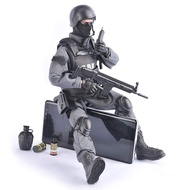 FINER SHOP Soldier Action Figure, 12 inches 1/6 Action Figure Military Model, SDU Flexible Soldier F