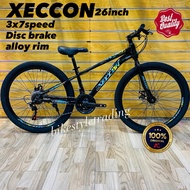 XECCON MOUNTAIN 26inch/Mtb3x7speed/basikal murah/Basikal dewasa/Basikal budak12tahun ke atas/Basikal