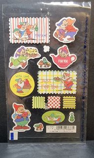 The Seven Dwarfs 七個小矮人 Stickers 貼紙