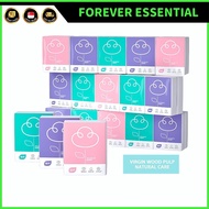 (FOREVER ESSENTIAL) 3 Ply Pocket Tissue Facial Tissue Skin Environmental Friendly 7pcs 10 Pack Tissu
