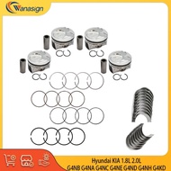 STD Engine Piston Ring Kit For Hyundai KIA 1.8L 2.0L GDI CVVT GAS 1.8 2.0 L G4NB G4NA G4NC G4NE G4ND
